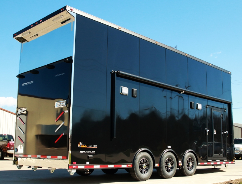 30' Custom Aluminum Stacker Trailer