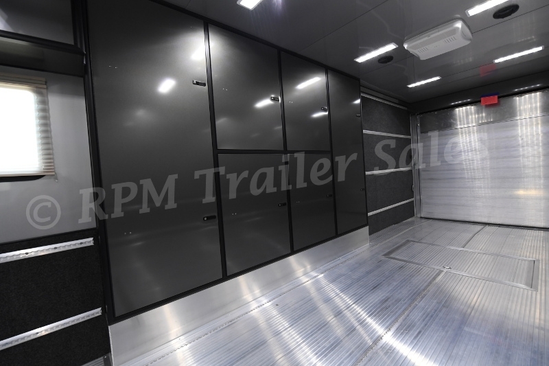 34' Custom Aluminum Race Trailer with Bathroom Package