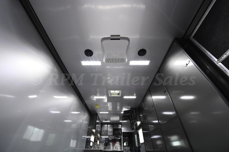 34 ft. Aluminum Race Trailer with Bathroom Package 48-sca60-1000