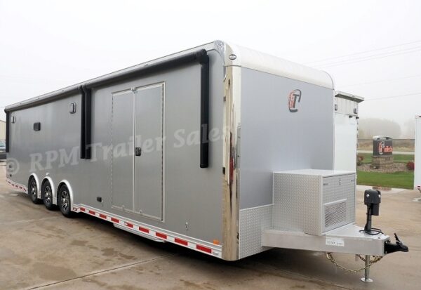 34′ Custom Aluminum Race Car Trailer