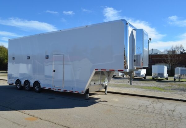 34′ Custom Aluminum Stacker Trailer