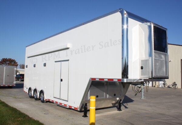 36′ Custom Aluminum Stacker Trailer