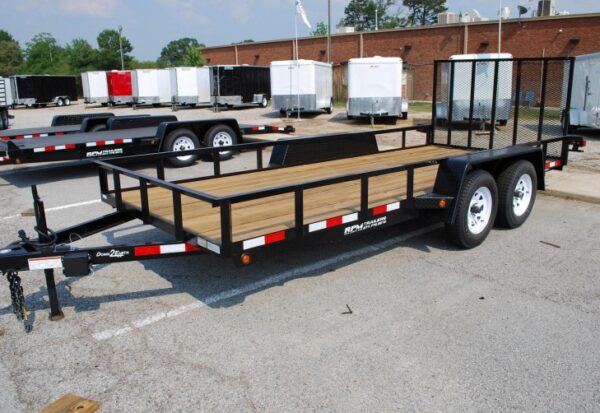 16′ Heavy Duty Landscape Utility Trailer