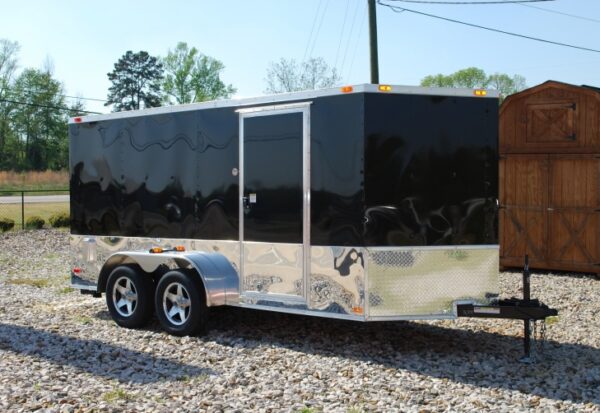 14′ Motorcycle Trailer with Fully Finished Interior