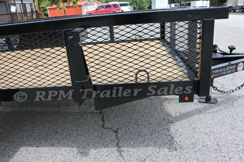 5 x 8 Heavy Duty Utility Trailer with 14 inch High Mesh Sides 10-sca50-1000
