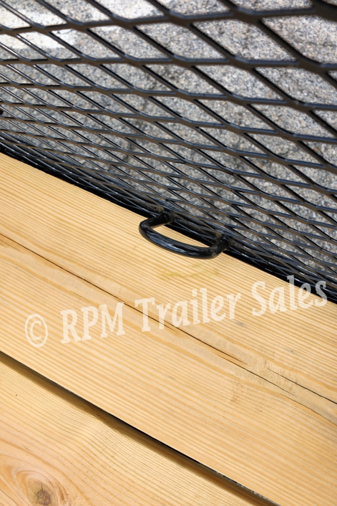 5 x 8 Heavy Duty Utility Trailer with 14 inch High Mesh Sides 11-sca51-1000