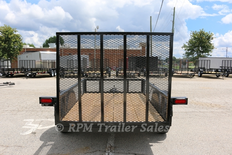 5 x 8 Heavy Duty Utility Trailer with 14 inch High Mesh Sides 4-sca44-1000