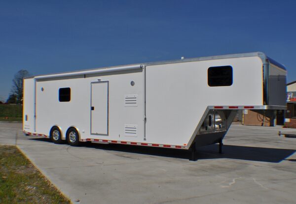 38′ inTech All Aluminum Living Quarters Race Trailer