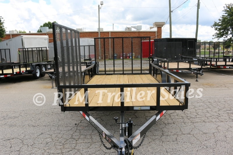 6 x 12 Heavy Duty Utility Trailer with Side Gate 1-sca41-1000
