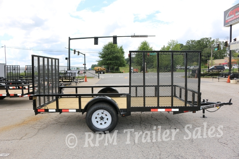 6 x 12 Heavy Duty Utility Trailer with Side Gate 3-sca43-1000