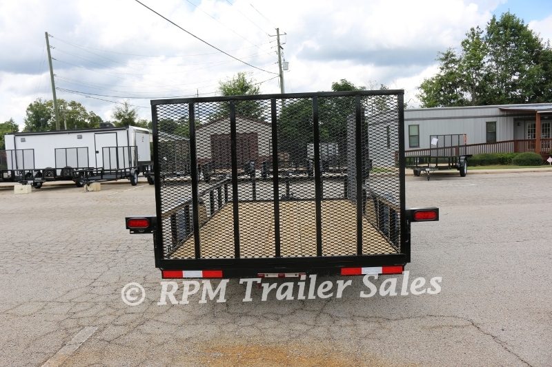 6 x 12 Heavy Duty Utility Trailer with Side Gate 5-sca45-1000