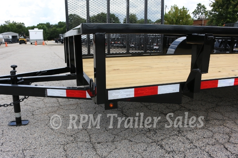 6 x 12 Heavy Duty Utility Trailer with Side Gate 8-sca48-1000