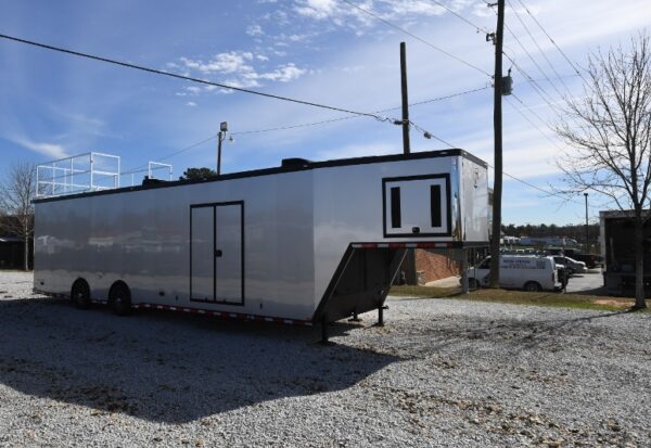 42′ Custom Aluminum Gooseneck Trailer