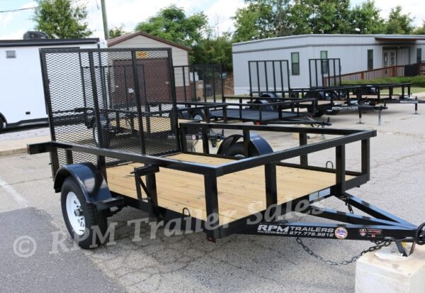 5 x 8 Open Wood Deck Utility Trailer