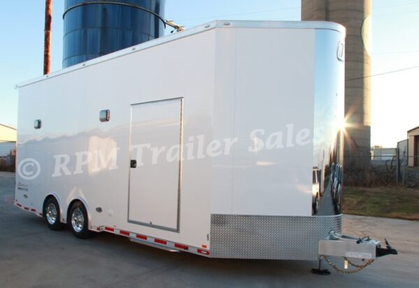 26′ Custom Aluminum Coach Trailer