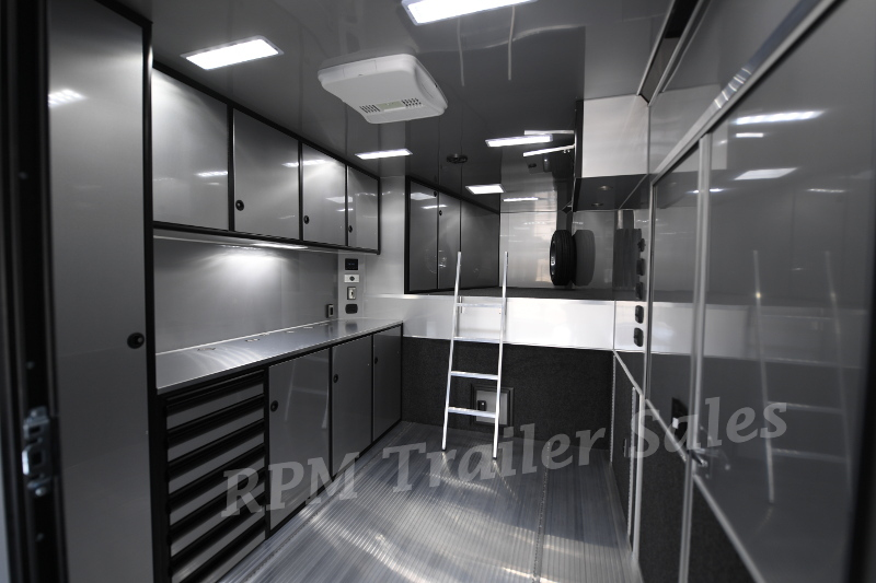 42' Aluminum Gooseneck Race Trailer 11