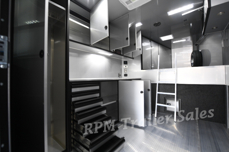 42' Aluminum Gooseneck Race Trailer 13