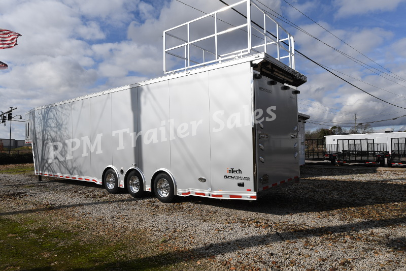 42' Aluminum Gooseneck Race Trailer 3