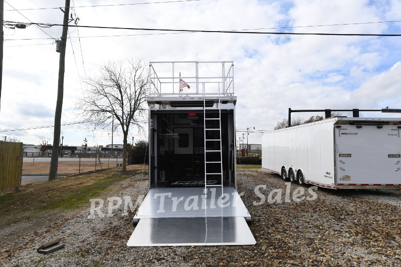 42' Aluminum Gooseneck Race Trailer 4